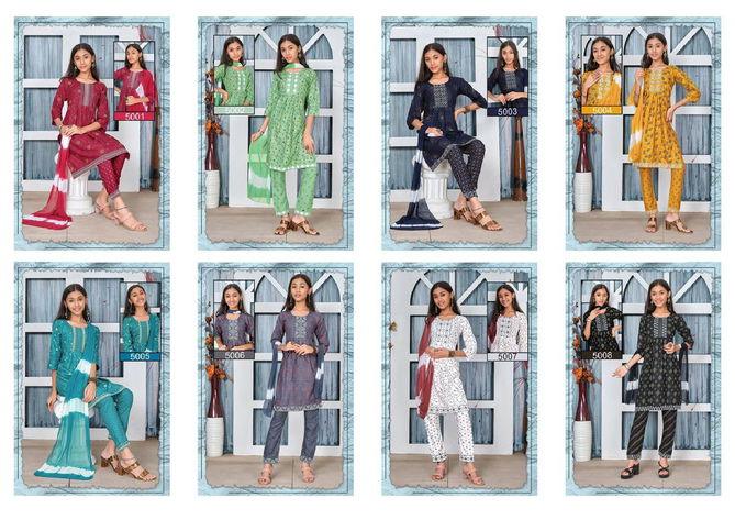 Trendy Jalsa Kids Readymade Girls Wear Catalog
